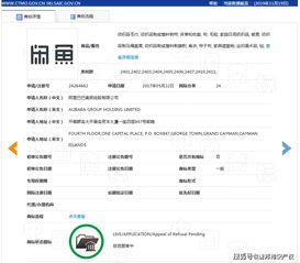 手慢无 注册晚了2个月,阿里巴巴 闲鱼 商标被驳回