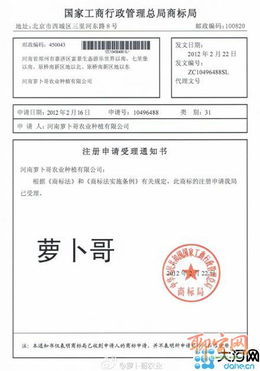 韩红刚申请‘萝卜哥’商标 品牌意识觉醒之路